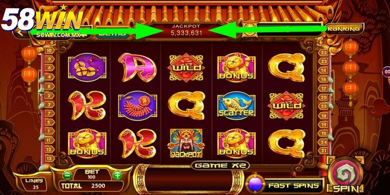Nổ Hũ Thần Tài - Trò Chơi Kinh Điển Trúng Jackpot Tiền Tỷ 5 Biểu tượng đặc trưng của game slot Thần Tài